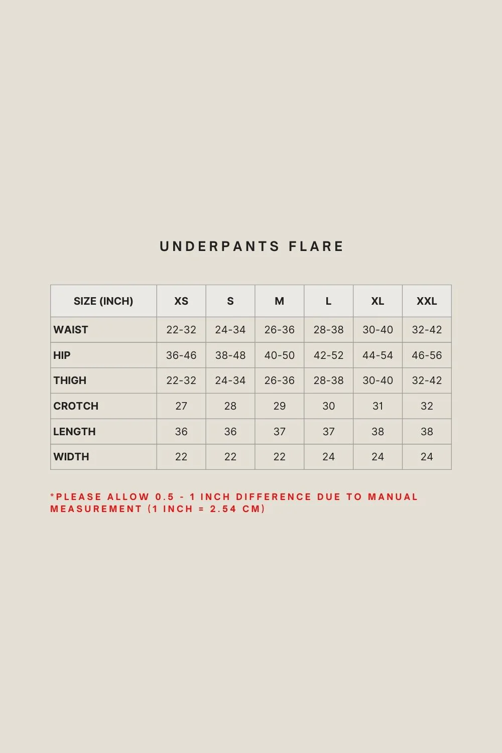 UNDERPANTS FLARE IN OFF WHITE - Image 3