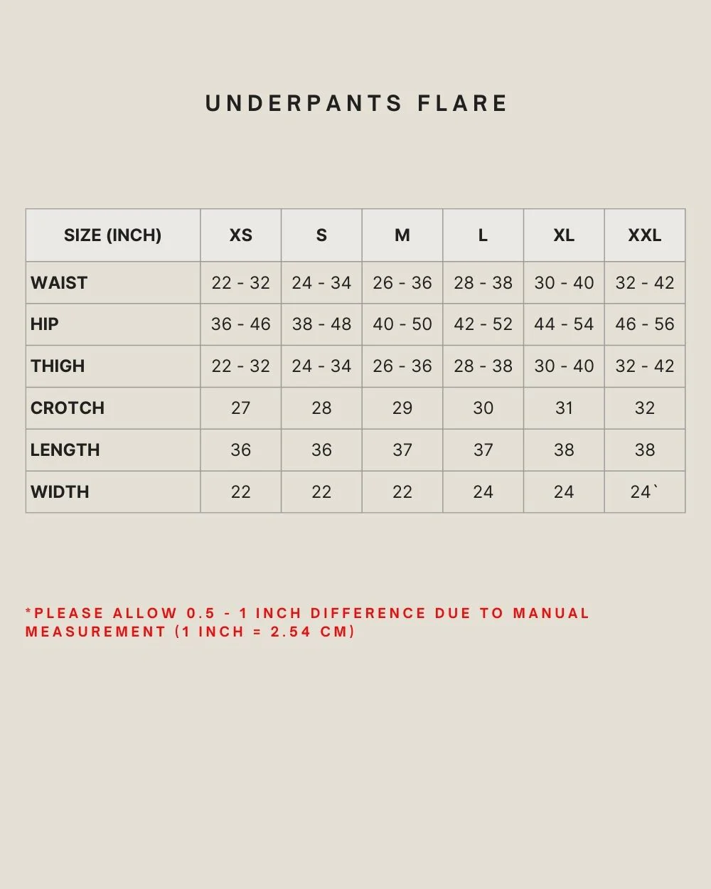 UNDERPANTS FLARE IN POWDER PUFF - Image 3