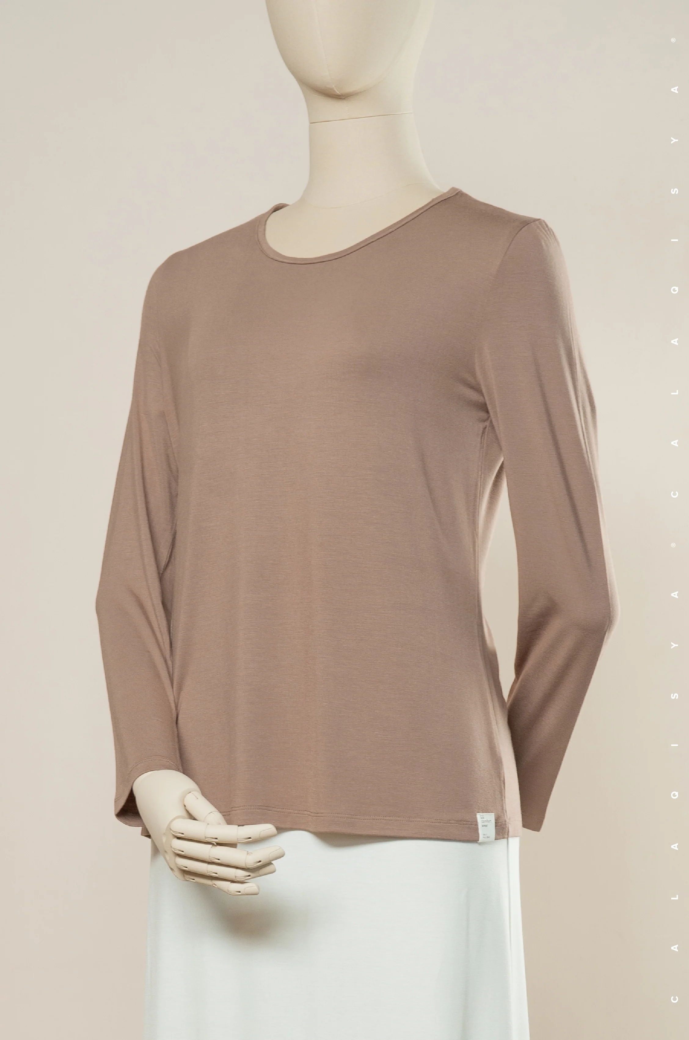 UNDERSHIRT IN TWILIGHT MAUVE